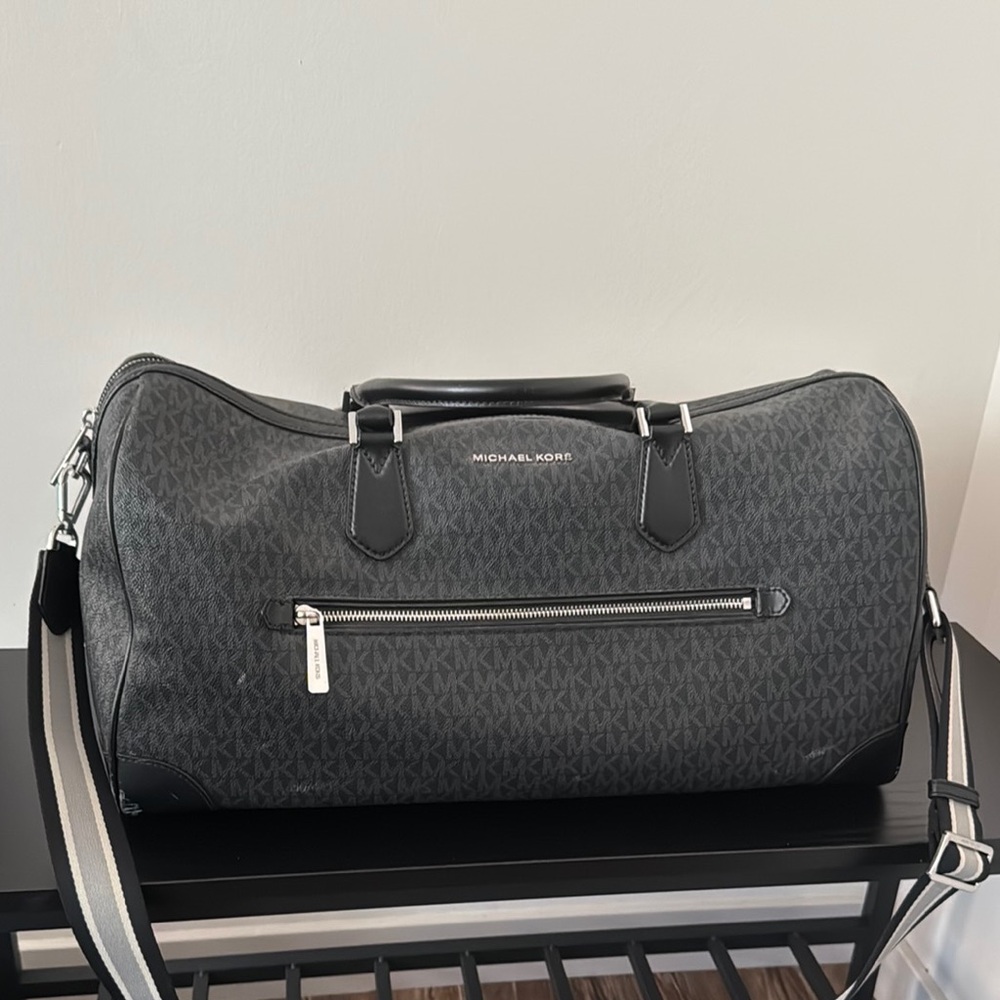 Michael Kors Black Duffel Bag